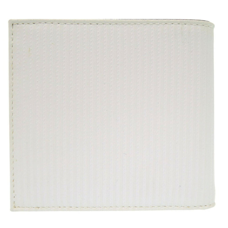 Bvlgari White Leather Wallet (Bi-Fold) (Pre-Owned)