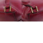 Michael Kors Red Color Leather Backpack (Pre-Owned)