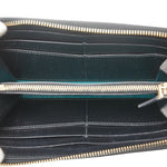 Bvlgari Black Leather Long Wallet (Bi-Fold) (Pre-Owned)