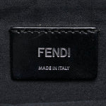 Fendi Black Brown Pvc Leather Handbag Tote Bag (Pre-Owned)