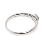 Tiffany Platinum Platinum 950 Band Ring (Pre-Owned)