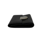 Salvatore Ferragamo Black Leather Wallet (Bi-Fold) (Pre-Owned)