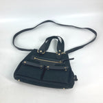 Bvlgari Black Leather Handbag (Pre-Owned)