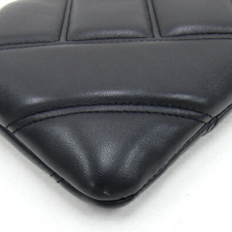 Bvlgari Black Leather Shoulder Bag (Pre-Owned)