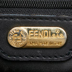 Fendi Black Leather Clutch Bag (Pre-Owned)