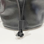 Salvatore Ferragamo Black Leather Backpack (Pre-Owned)