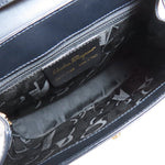 Salvatore Ferragamo Black Leather Handbag (Pre-Owned)