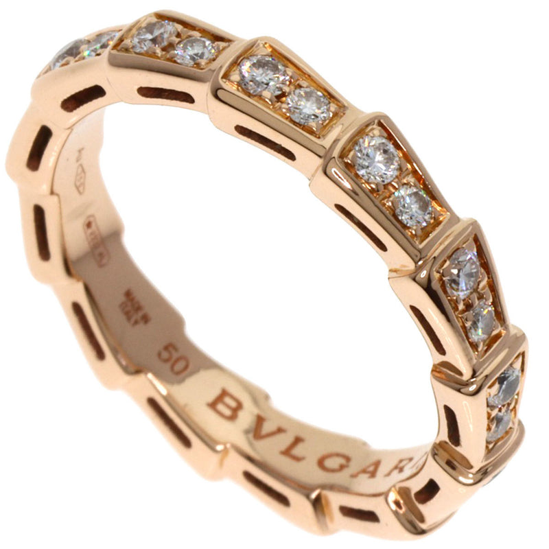 Bvlgari Serpenti Pink Gold Pink Gold (18K) Band Ring (Pre-Owned)