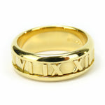 Tiffany Atlas Yellow Gold Yellow Gold (18K) Band Ring (Pre-Owned)