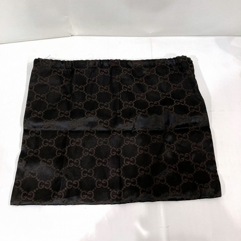 Gucci Black Gg Canvas Handbag (Pre-Owned)