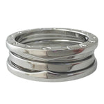 Bvlgari Silver White Gold (18K) Band Ring (Pre-Owned)