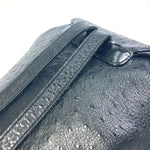 Versace Black Leather Backpack (Pre-Owned)