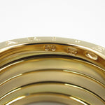 Bvlgari Gold Yellow Gold (18K) Band Ring (Pre-Owned)