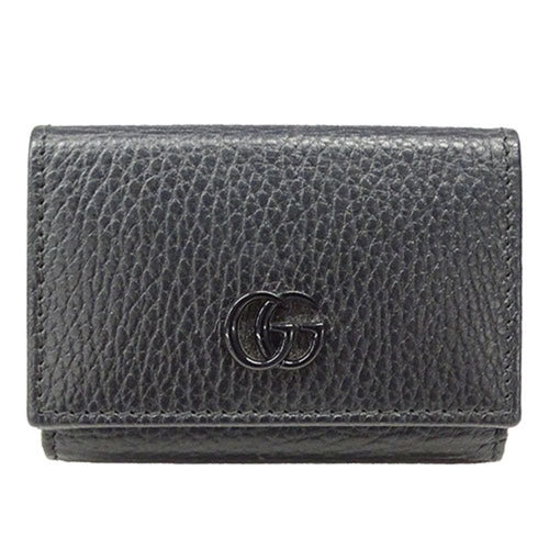 Gucci Black Leather Wallet (Tri-Fold) (Pre-Owned)