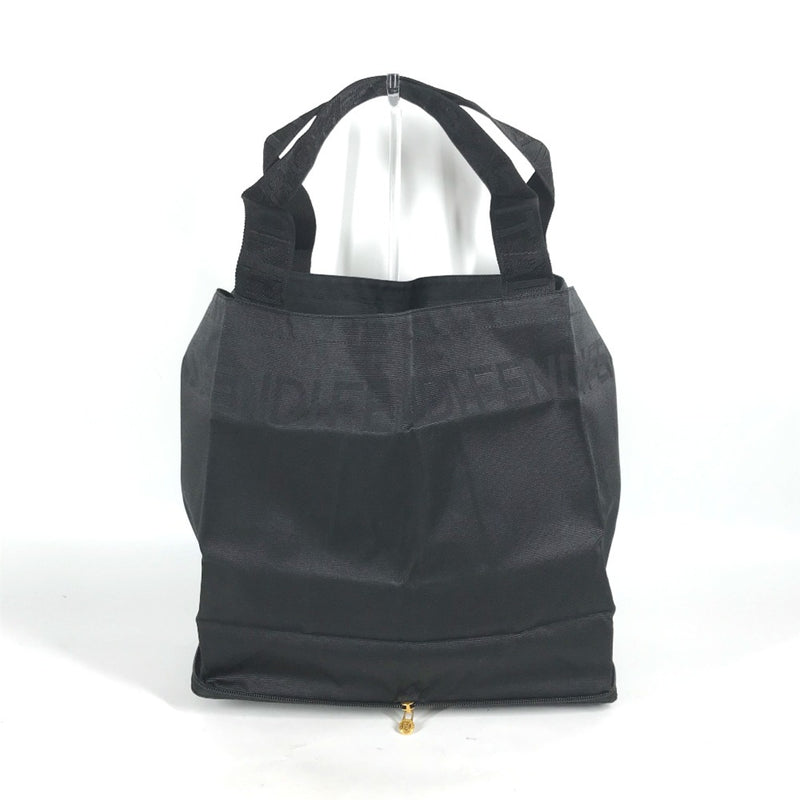 Fendi Black Cloth Tote Bag (Pre-Owned)