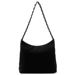 Salvatore Ferragamo Black Nylon Plastic Shoulder Bag Tote Bag (Pre-Owned)