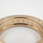 Bvlgari Gold Pink Gold (18K) Band Ring (Pre-Owned)