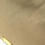 Jimmy Choo Gold Leather Shoulder Bag (Pre-Owned)