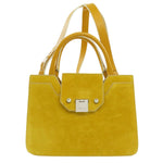 Jimmy Choo Yellow Suede Handbag (Pre-Owned)