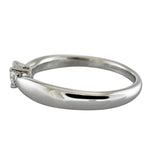 Tiffany Silver Platinum 950 Band Ring (Pre-Owned)