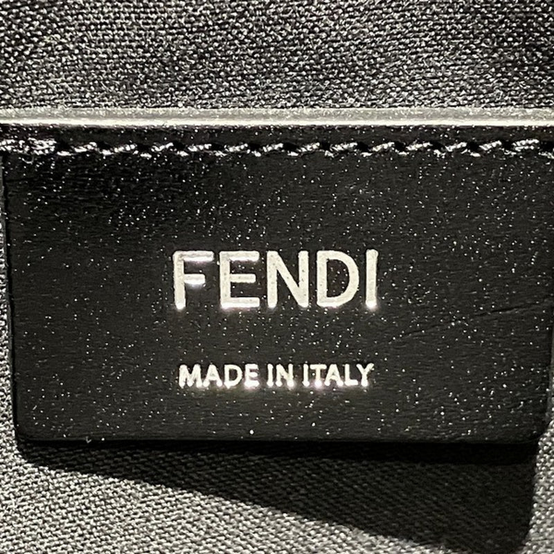 Fendi Black Leather Clutch Bag (Pre-Owned)