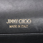 Jimmy Choo Black Leather Clutch Bag (Pre-Owned)