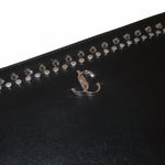 Jimmy Choo Black Leather Clutch Bag (Pre-Owned)