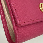 Gucci Pink Leather Wallet (Bi-Fold) (Pre-Owned)