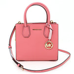 Michael Kors Pink Leather Messenger Bag (Pre-Owned)