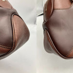 Bvlgari Brown Leather Handbag (Pre-Owned)