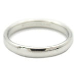 Tiffany Platinum Platinum 950 Band Ring (Pre-Owned)