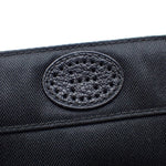 Hermes Black Canvas Fanny Pack Pouch (Pre-Owned)