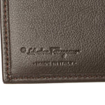 Salvatore Ferragamo Brown Leather Long Wallet (Bi-Fold) (Pre-Owned)