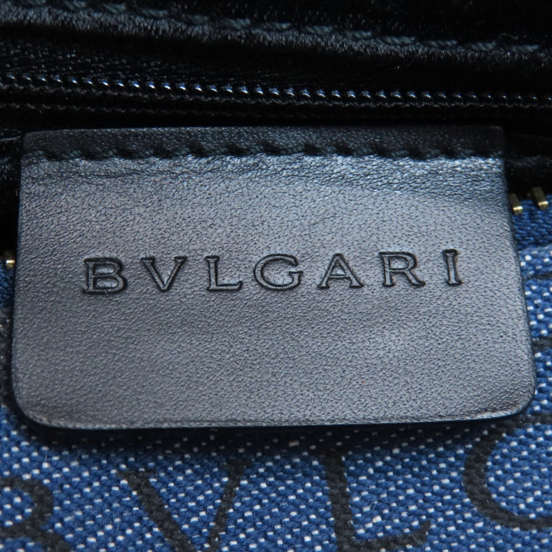 Bvlgari Blue Denim Handbag (Pre-Owned)