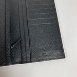 Bvlgari Black Leather Long Wallet (Bi-Fold) (Pre-Owned)