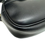 Salvatore Ferragamo Black Leather Shoulder Bag (Pre-Owned)