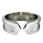 Cartier Silver White Gold (18K) Band Ring (Pre-Owned)