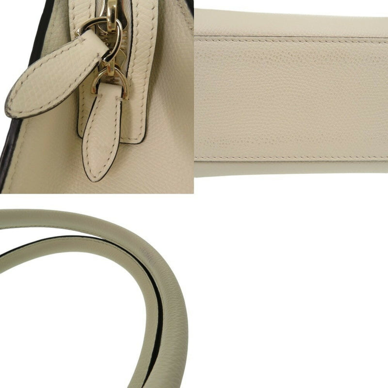 Valentino Garavani Ivory Leather Handbag (Pre-Owned)