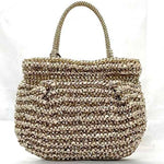 Anteprima Gold Pvc Wire Nylon Handbag (Pre-Owned)