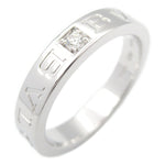 Bvlgari Clear White Gold (18K) Band Ring (Pre-Owned)