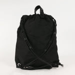 Jimmy Choo Black Nylon Leather Backpack (Pre-Owned)