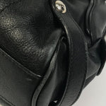 Salvatore Ferragamo Black Leather Handbag (Pre-Owned)