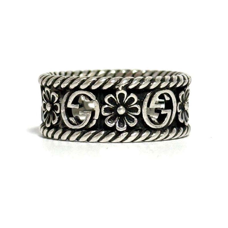 Gucci Silver Silver 925 Band Ring (Pre-Owned)