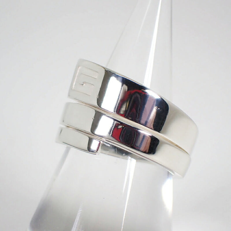 Gucci Silver Sterling Silver 925 Band Ring (Pre-Owned)