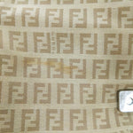 Fendi Beige Canvas Handbag (Pre-Owned)