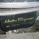 Salvatore Ferragamo Black Leather Handbag (Pre-Owned)