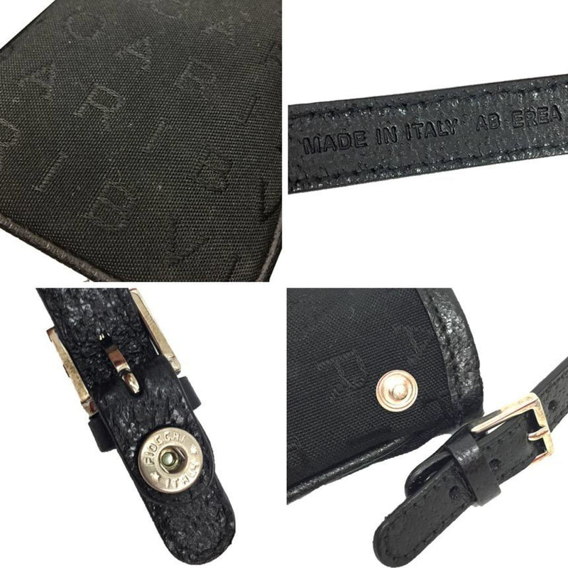 Bvlgari Black Canvas Pouch (Pre-Owned)