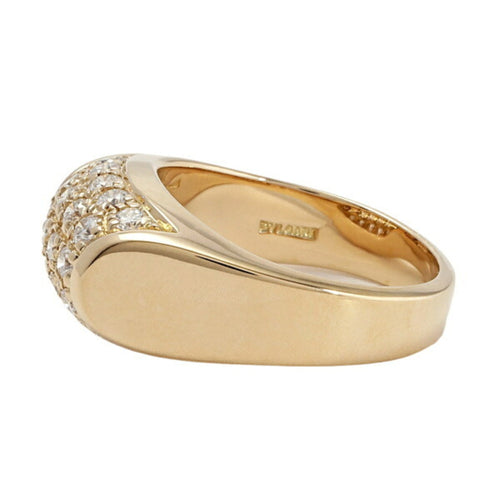 Bvlgari Yellow Gold Yellow Gold (18K) Band Ring (Pre-Owned)