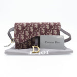 Christian Dior Bordeaux Canvas Fanny Pack (Pre-Owned)