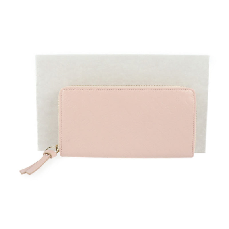 Jimmy Choo Pink Leather Coin Purse/Coin Case (Pre-Owned)